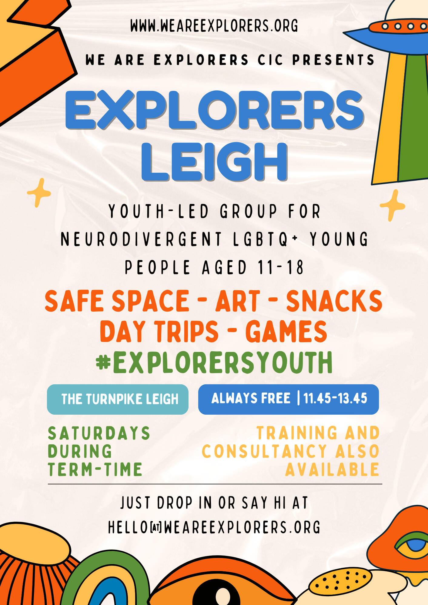 We Are Explorers CIC